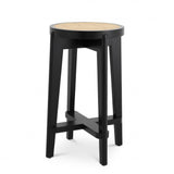 Tabouret de bar noir S Dareau