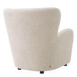 Fauteuil brisbane crème Svante L