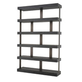 Etagere en chêne anthracite Dalmar