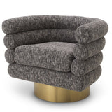 Fauteuil pivotant Maguire cambon noir