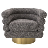 Fauteuil pivotant Maguire cambon noir