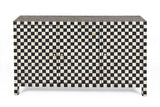 Meuble de rangement 3 portes en Damier