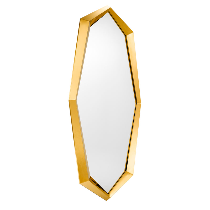 Miroir doré Octogonal Narcissus