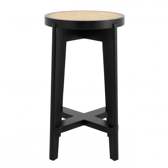 Tabouret de bar noir S Dareau