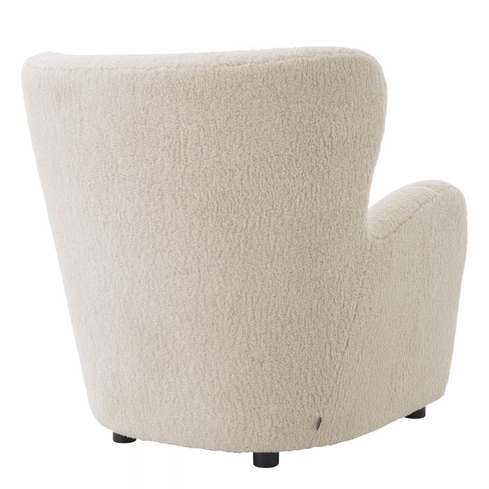 Fauteuil brisbane crème Svante L