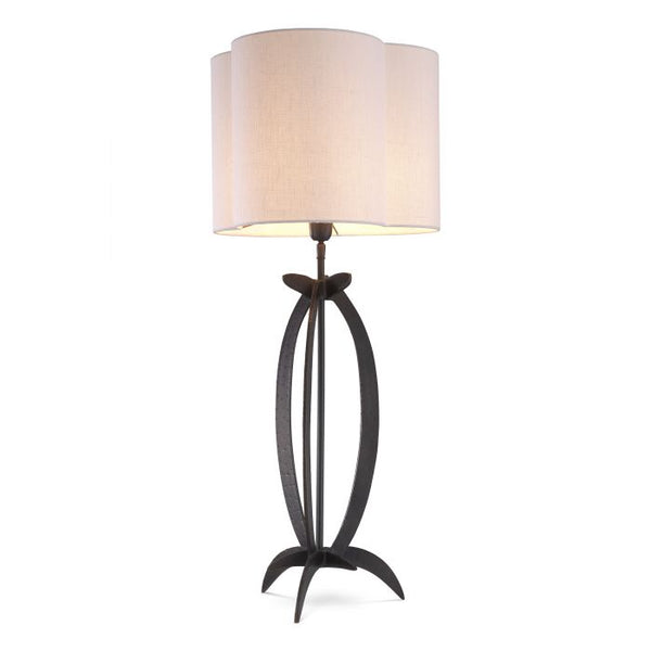 Lampe de table en bronze Luciano