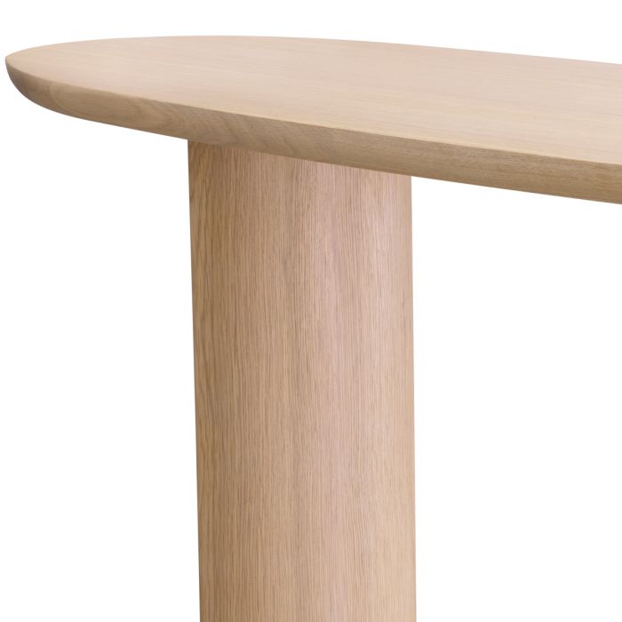 Console Lindner en chêne naturel