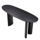 Console Lindner en chêne noir