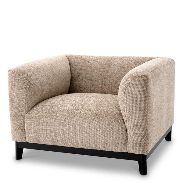 Fauteuil Corso Lyssa sable