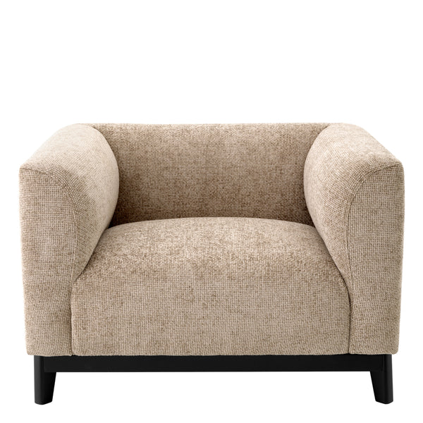 Fauteuil Corso Lyssa sable